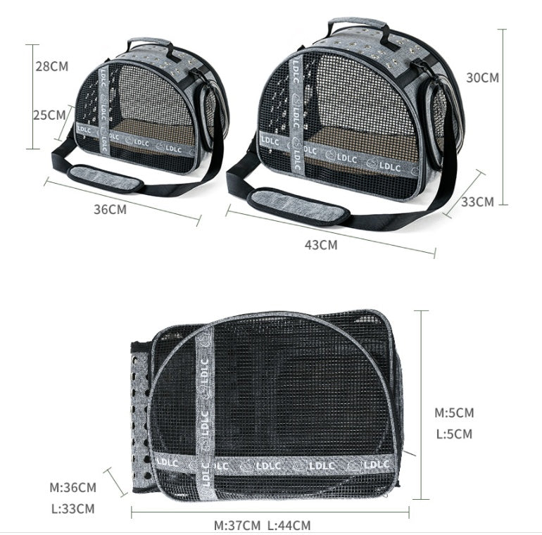 Portable Cat Litter Travel Bag